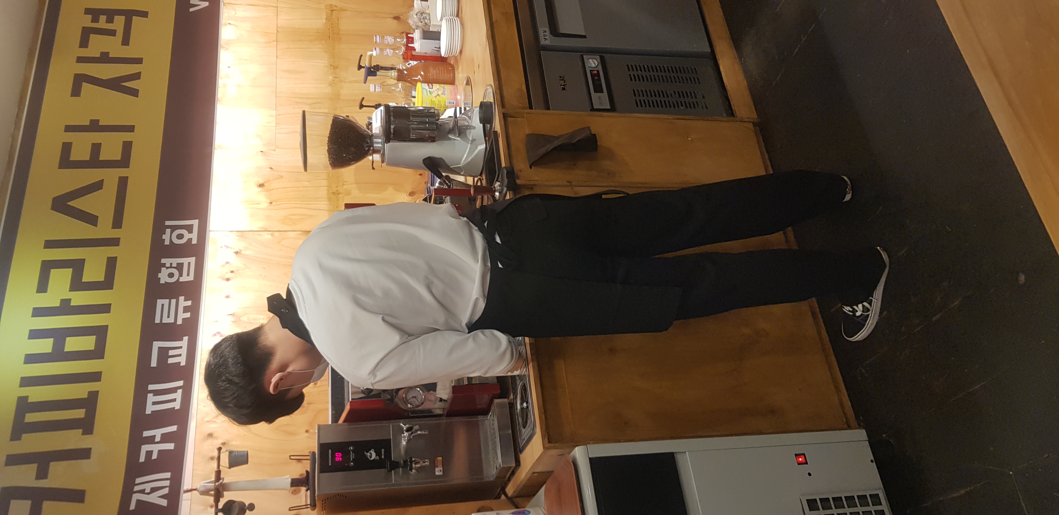 인천중구여성문화회관 바리스타 자격검정시험 현장 소개