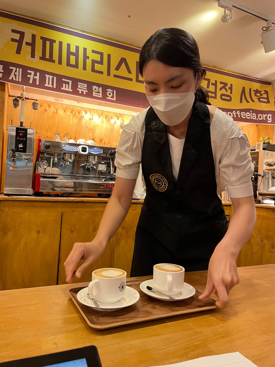 커피 교육의 마지막 과정 [국제커피교류협회 시험공간보기] 2022년 "인천서부여성회관"편 공개