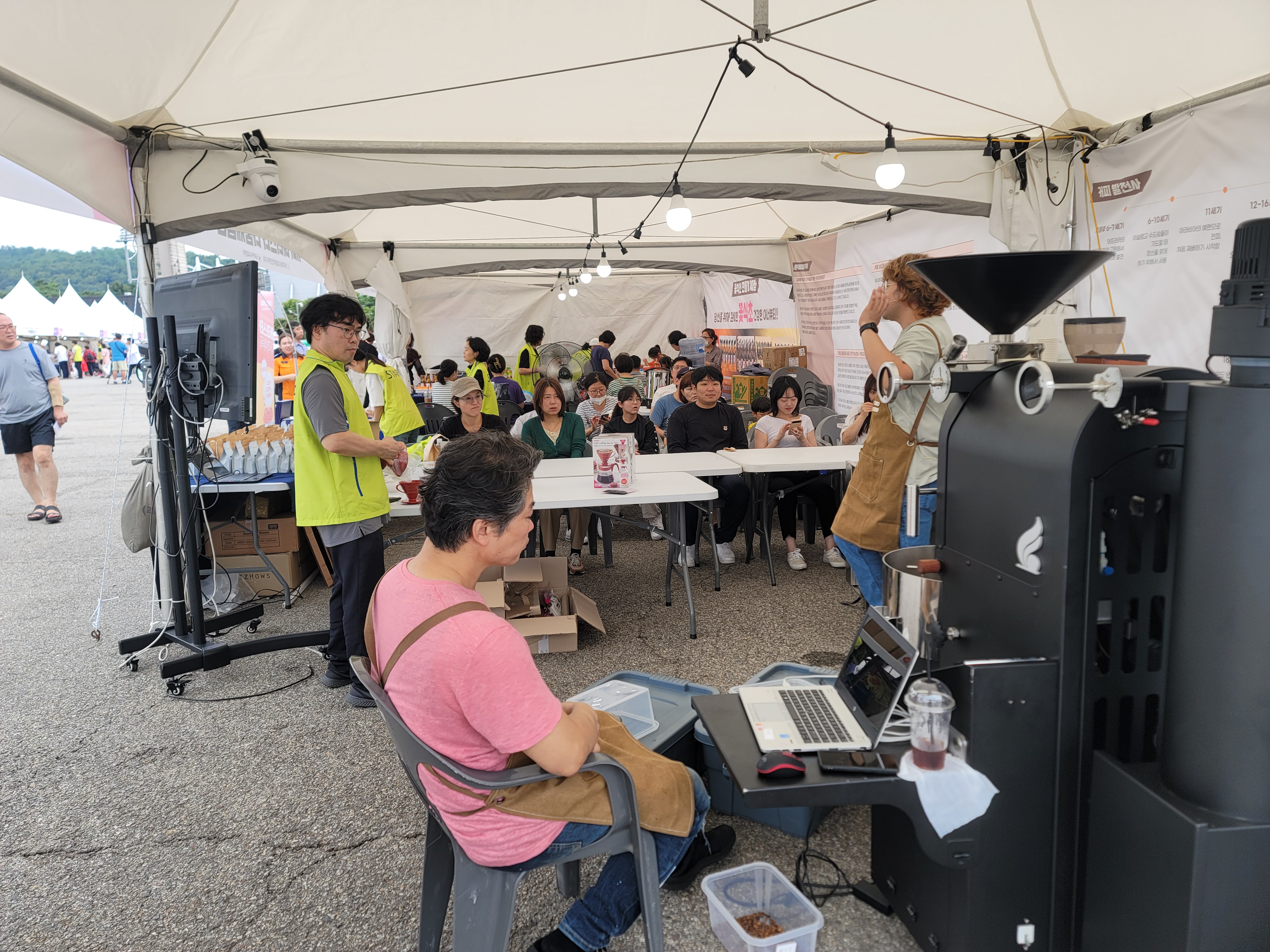 2023 인천음식문화박람회에 국제커피교류협회가 참여했습니다!