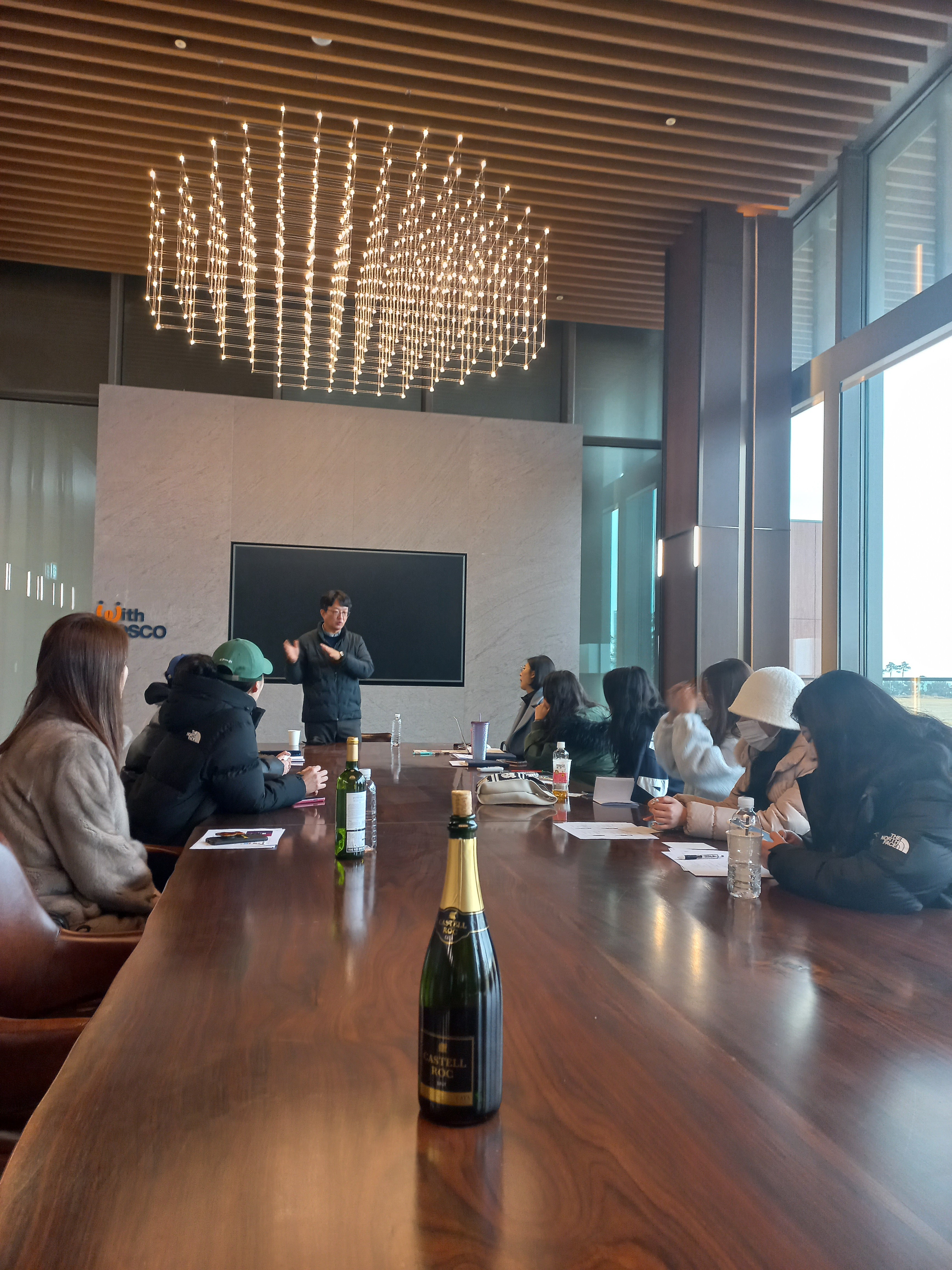 2024년 송도 포스코와이드 골프장 현장 직원 커피 강의 현장