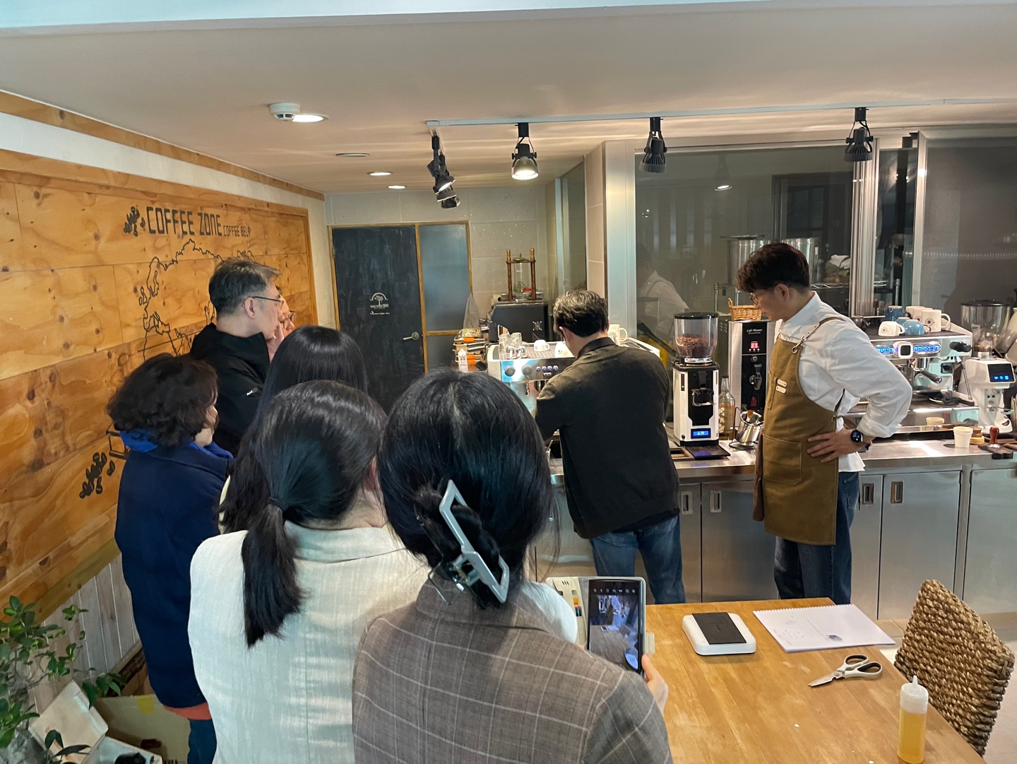 2024년 국제커피교류협회 수도권/중부권 연수교육 현장 모습