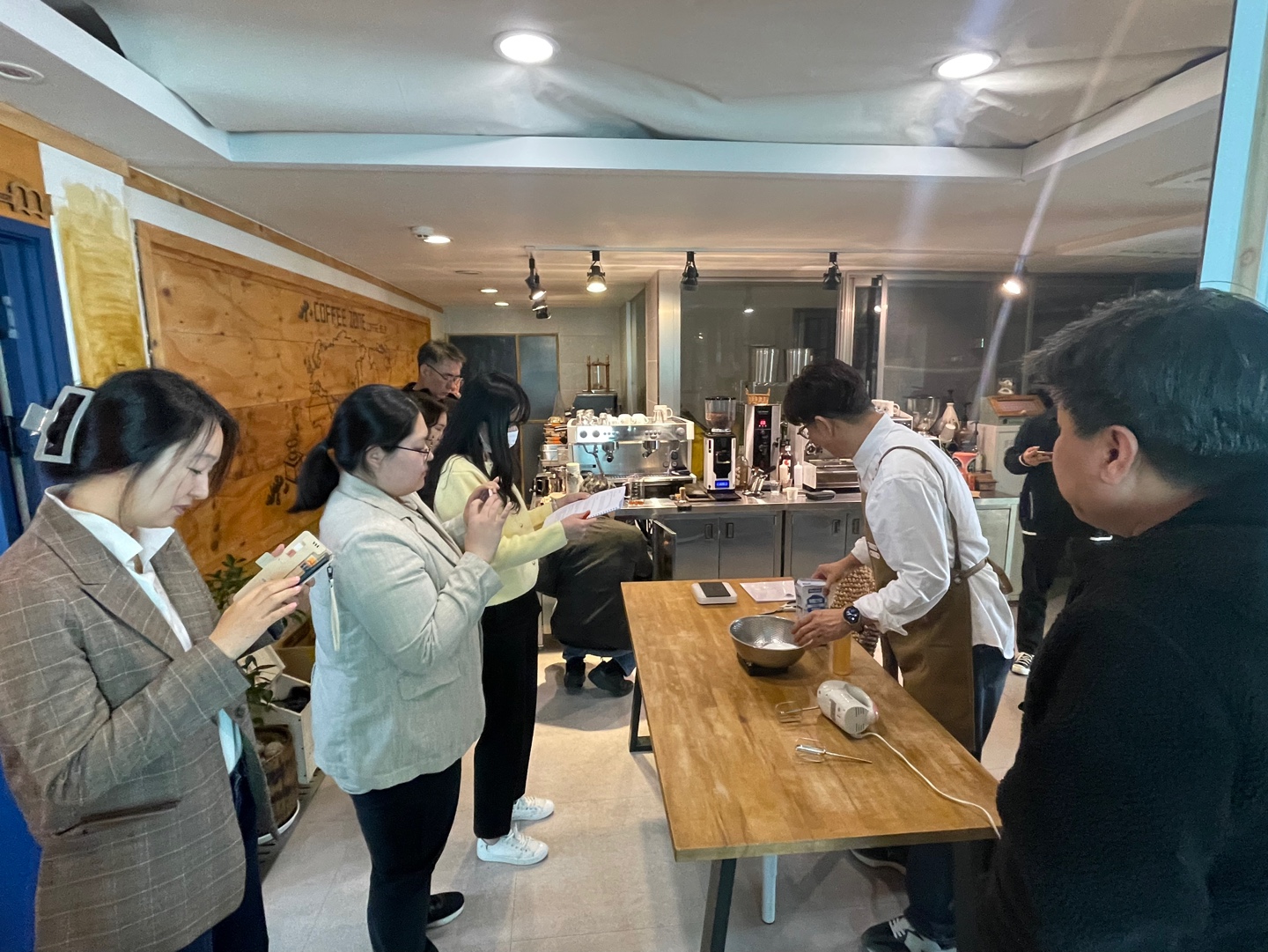 2024년 국제커피교류협회 수도권/중부권 연수교육 현장 모습