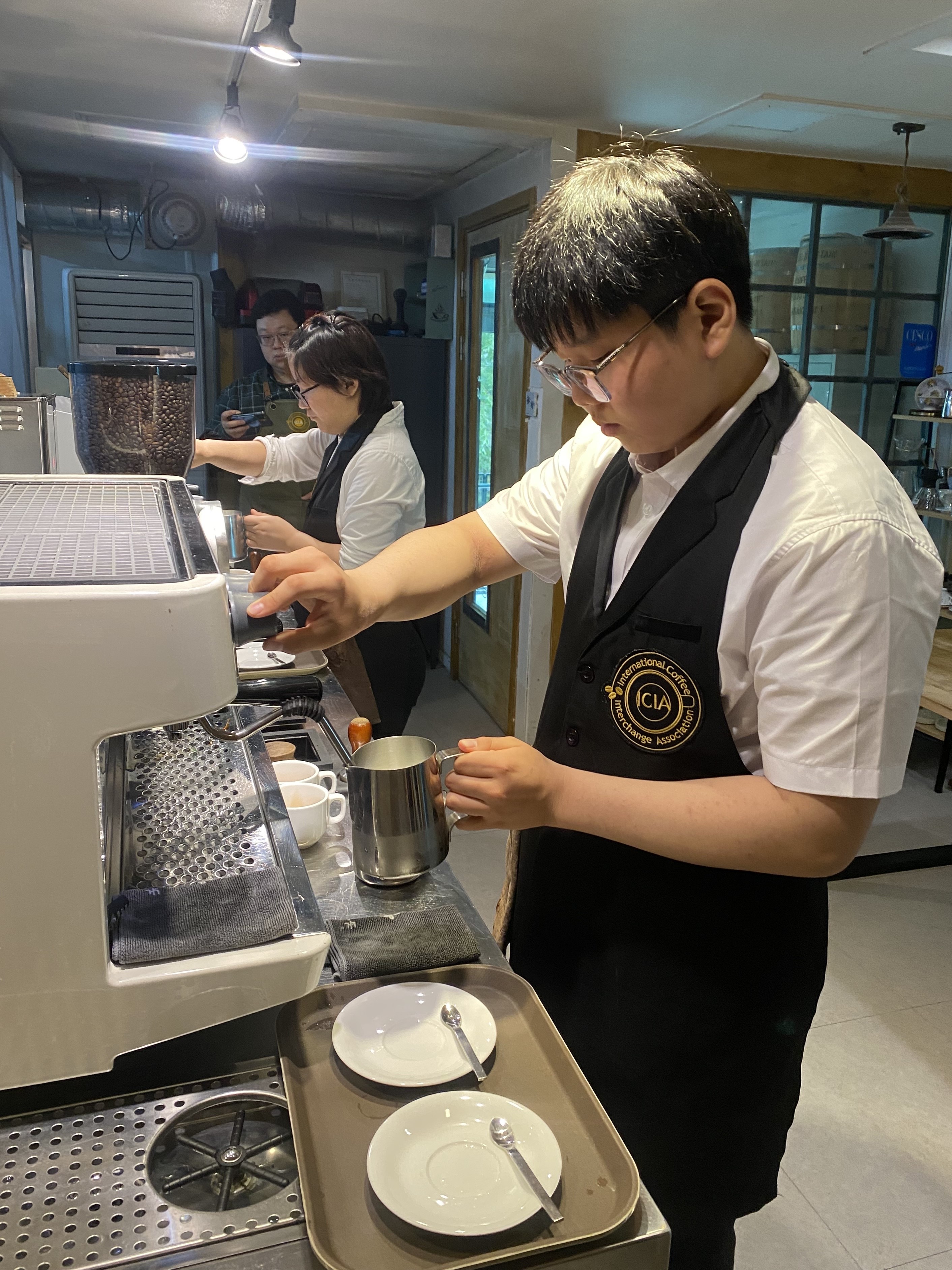 커피 교육의 마지막 과정 [국제커피교류협회 시험공간보기] 2024년 "인천시 꿈드림" 편 공개 ♥