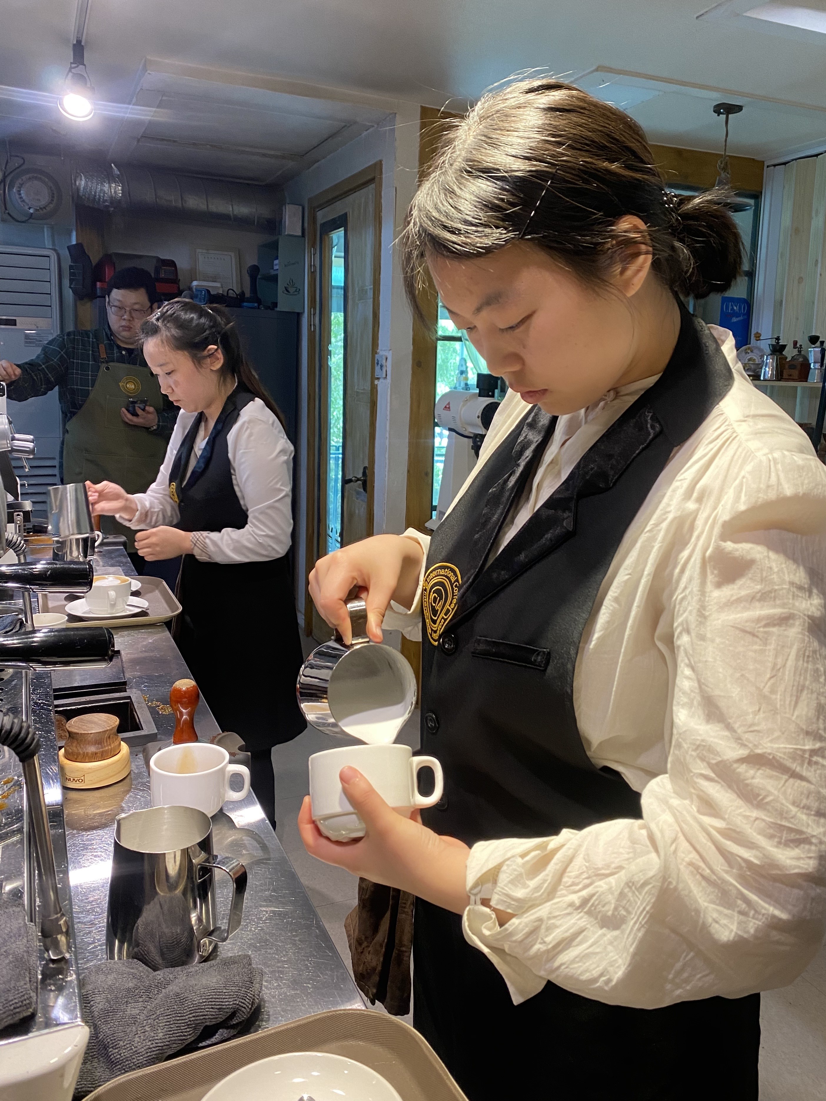 커피 교육의 마지막 과정 [국제커피교류협회 시험공간보기] 2024년 "인천시 꿈드림" 편 공개 ♥