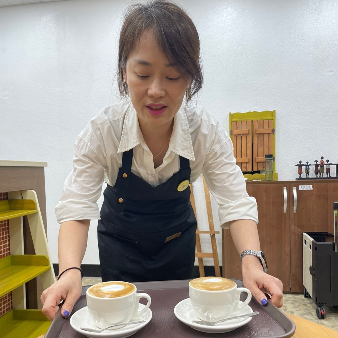 커피 교육의 마지막 과정 [국제커피교류협회 시험공간보기] 2024년 "성은학교" 편 공개 ♥