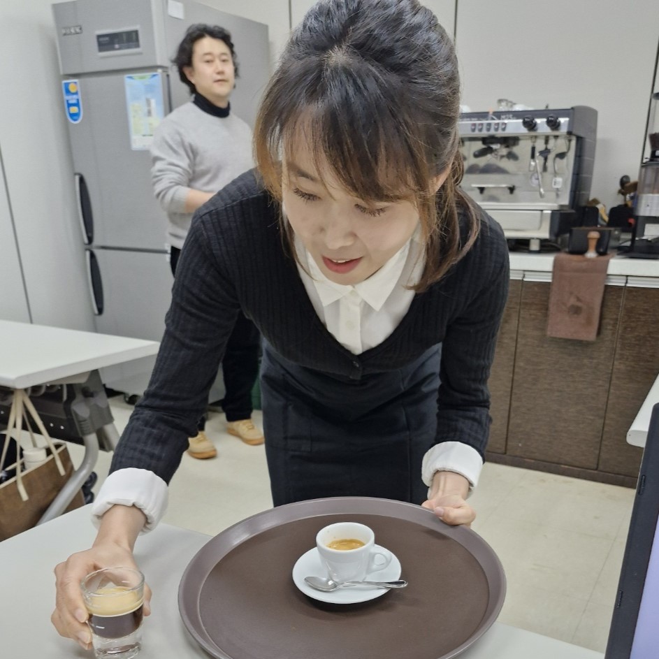 커피 교육의 마지막 과정 [국제커피교류협회 시험공간보기] 2024년 "중구여성회관" 편 공개 ♥