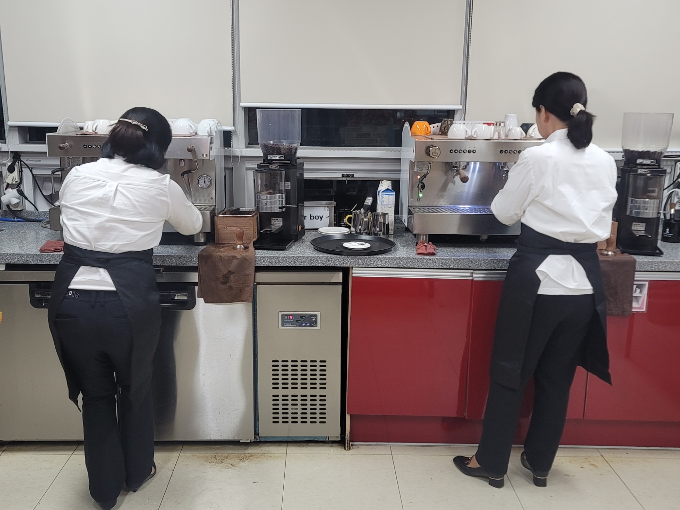 커피 교육의 마지막 과정 [국제커피교류협회 시험공간보기] 2024년 "서부여성회관" 편 공개 ♥