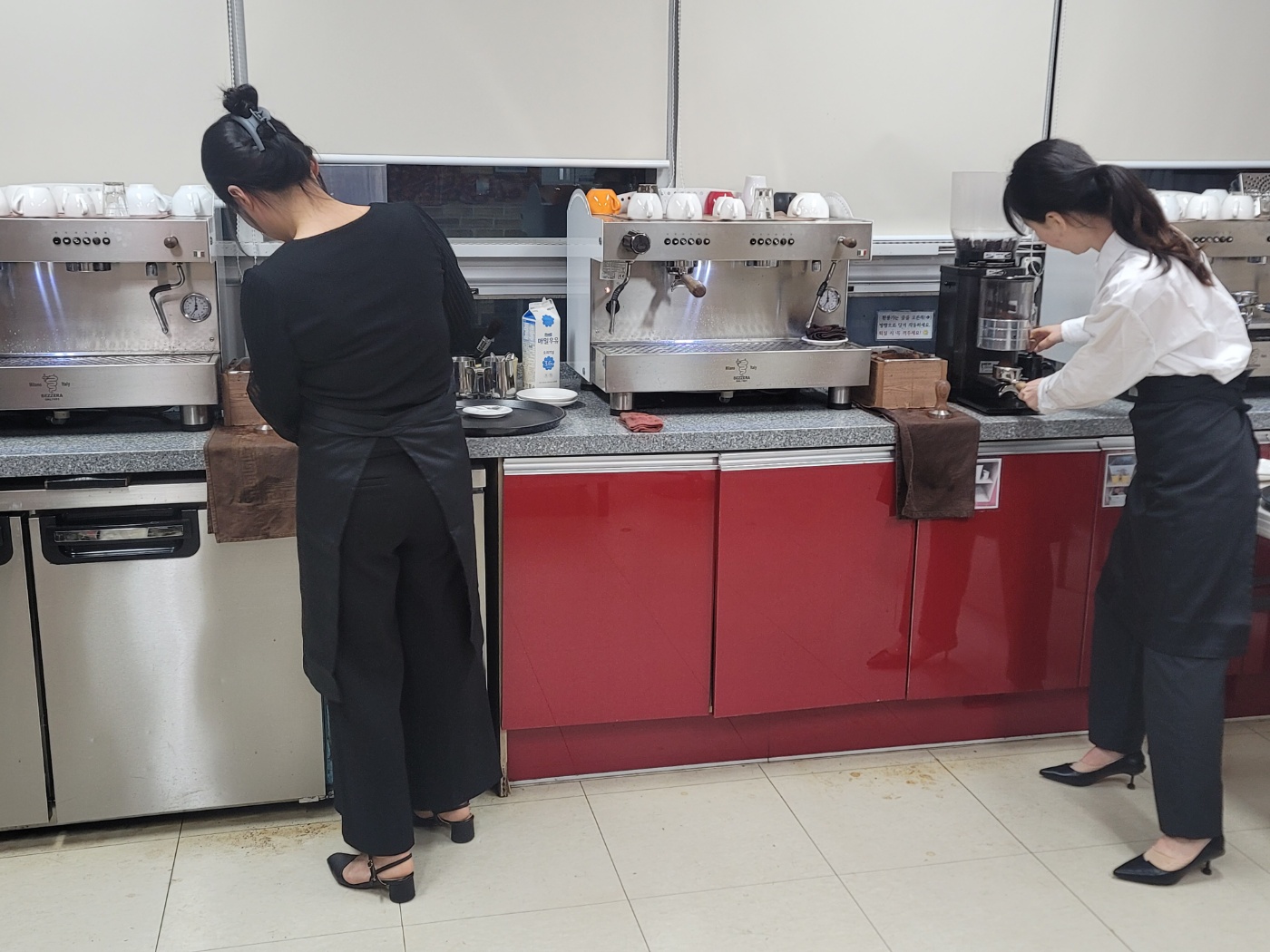 커피 교육의 마지막 과정 [국제커피교류협회 시험공간보기] 2024년 "서부여성회관" 편 공개 ♥