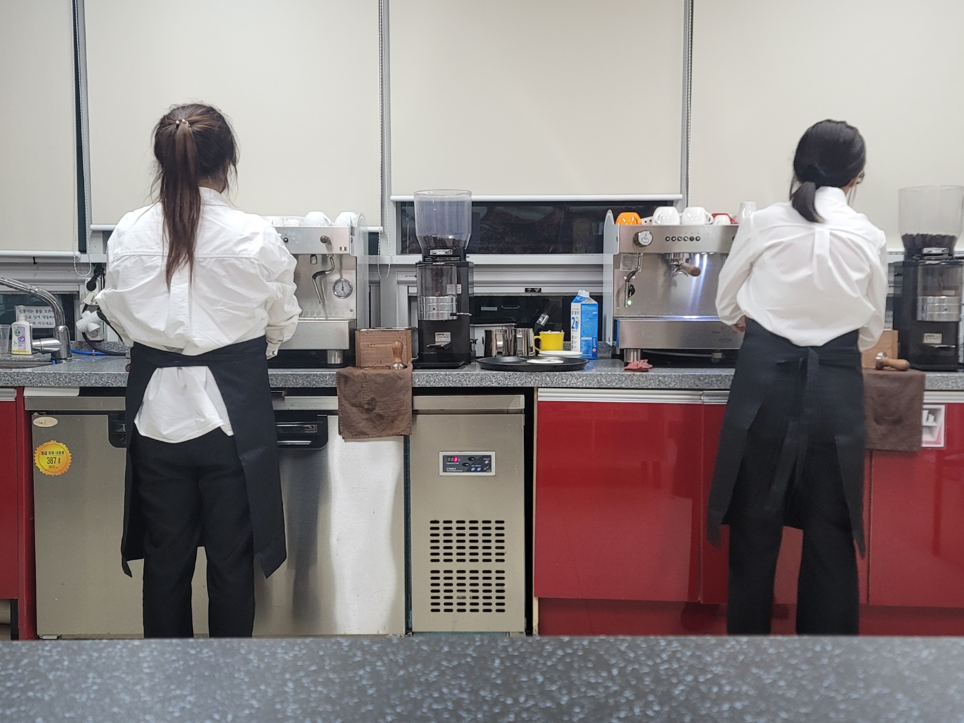 커피 교육의 마지막 과정 [국제커피교류협회 시험공간보기] 2024년 "서부여성회관" 편 공개 ♥