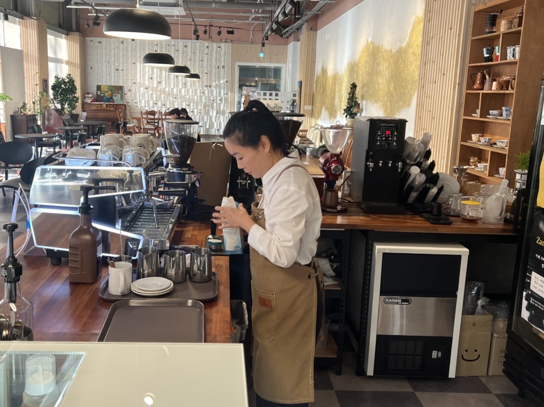 커피 교육의 마지막 과정 [국제커피교류협회 시험공간보기] 2024년 "카페 자마르" 편 공개 ♥