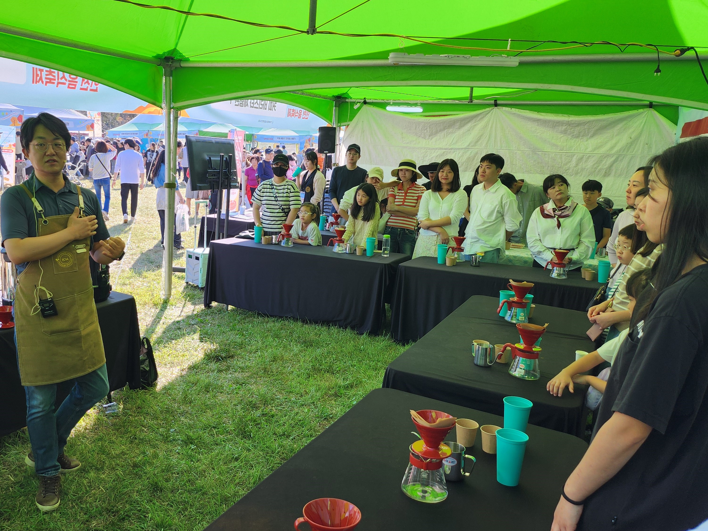 2024 인천시민대축제와 함께 하는 제19회 인천음식축제에 국제커피교류협회가 참여했습니다!